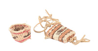 Lummi and Makah Miniature Baskets Pair of 2