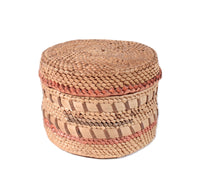 Makah Lidded Trinket Basket