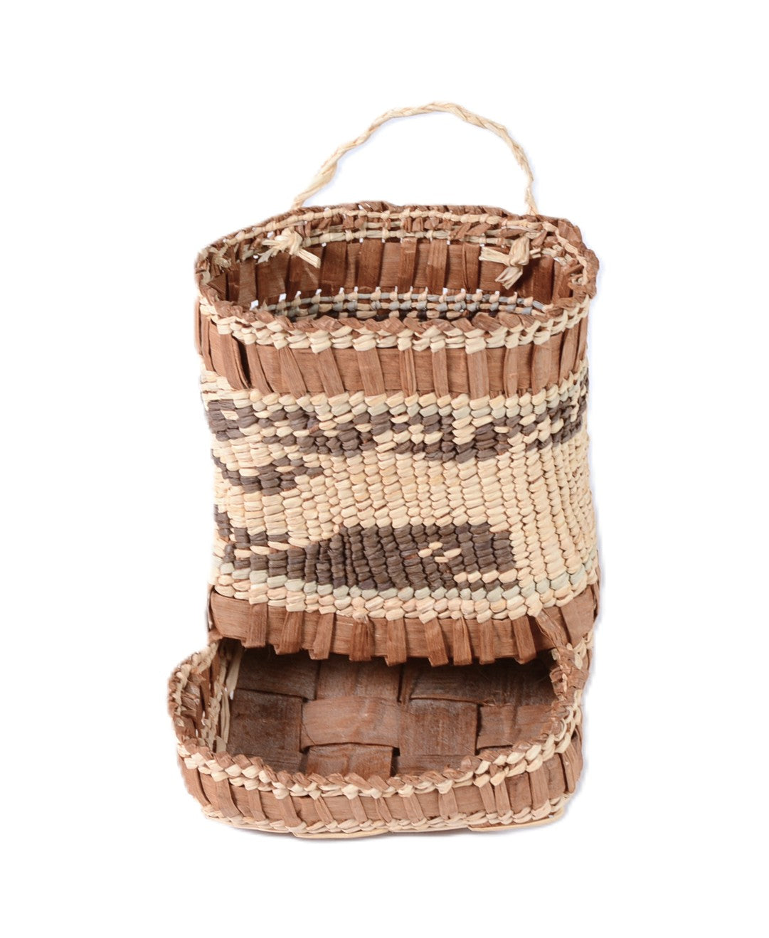 North West Coast Match Box Holder Basket