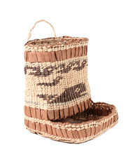 North West Coast Match Box Holder Basket