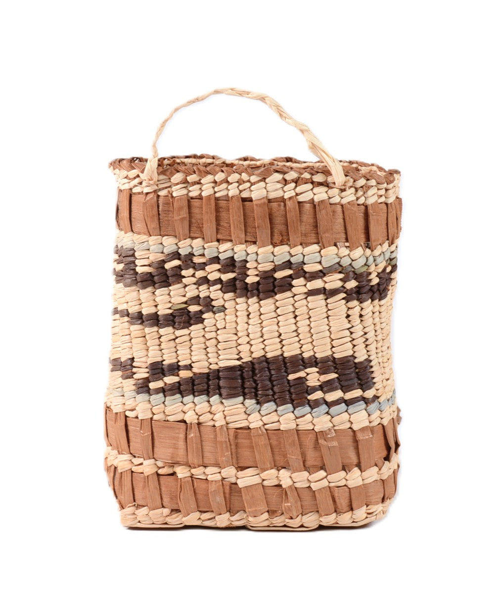 North West Coast Match Box Holder Basket