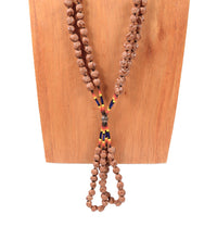 Plateau Ghost Beads and Seed Beads Necklace