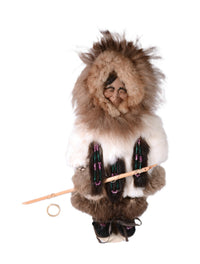 Inuit Eskimo Doll with Fur By Susie Morrssey