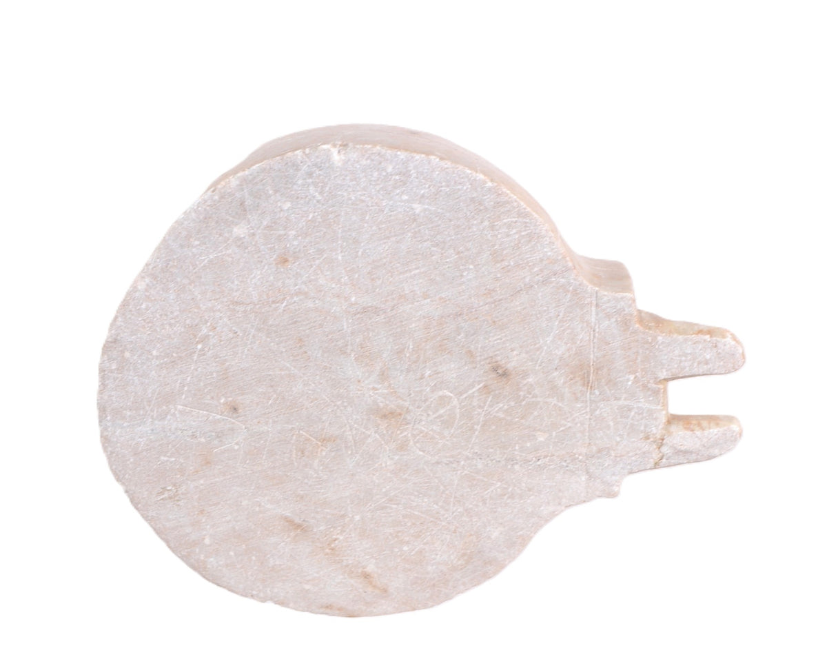 Inuit Brown Soapstone Igloo Sculpture By Eddie Omnik