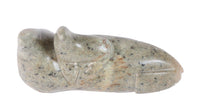 Inuit Two Seals Sculpture By Eddie Omnik