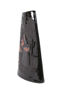 Tarahumara Commercial Pottery Vase By R. Martinez