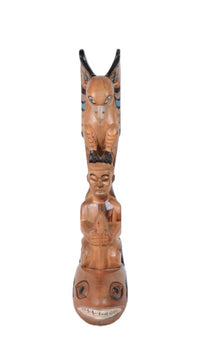 Alaskan Entitled "Whale Song" Totem