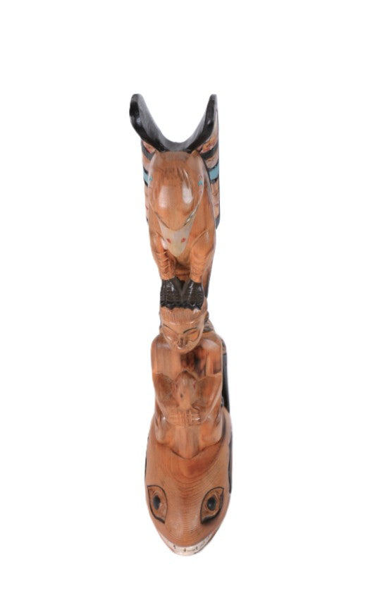 Alaskan Entitled "Whale Song" Totem