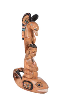 Alaskan Entitled "Whale Song" Totem