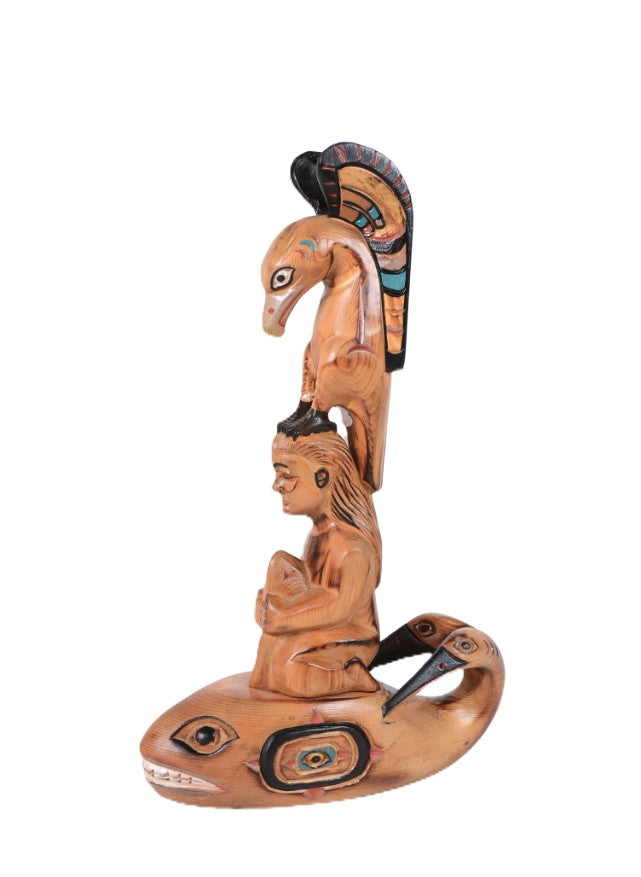 Alaskan Entitled "Whale Song" Totem