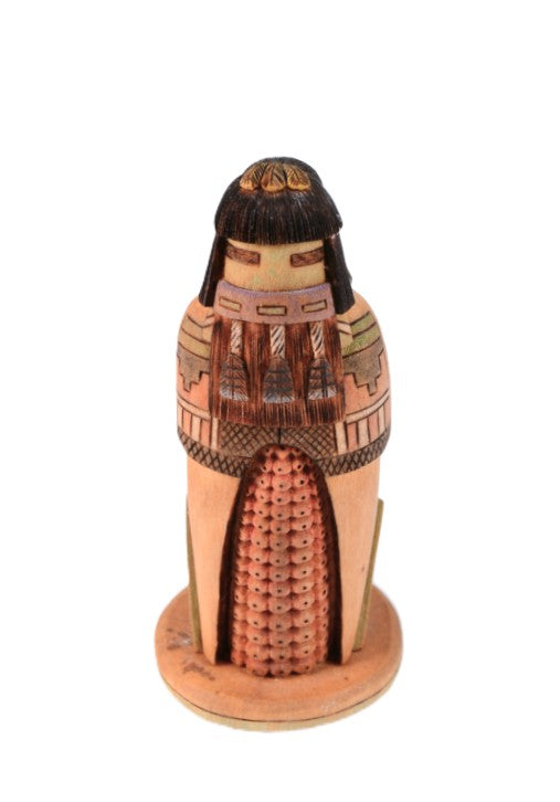 Hopi Pueblo Red Beard Kachina Doll By Tyson Neguatewa