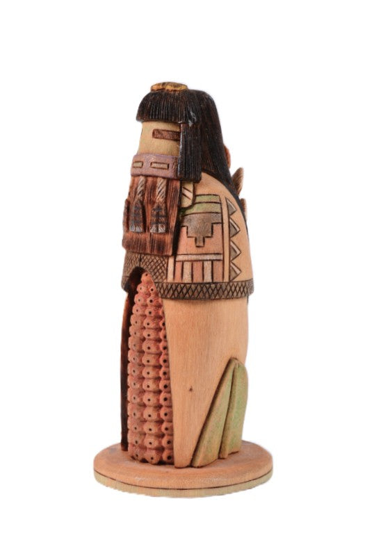 Hopi Pueblo Red Beard Kachina Doll By Tyson Neguatewa