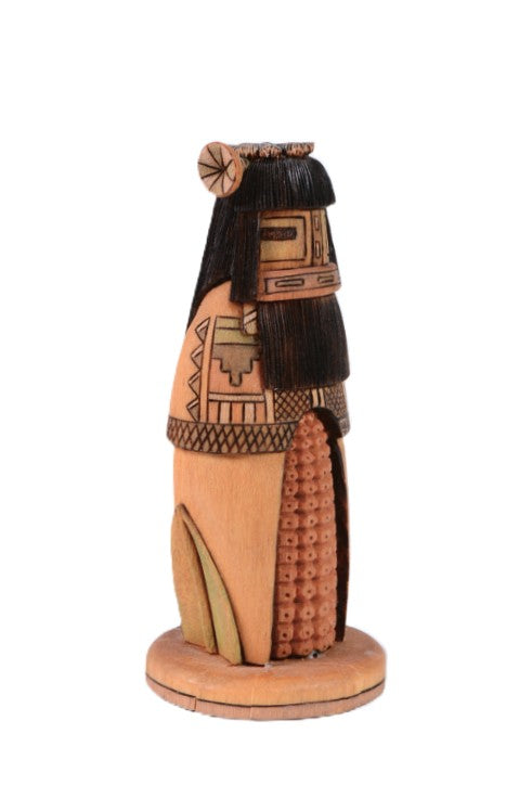 Hopi Pueblo Maiden Turtle Kachina Doll By Tyson Neguatewa