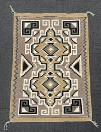 Navajo Two Gray Hills Rug By Bessie Sellers