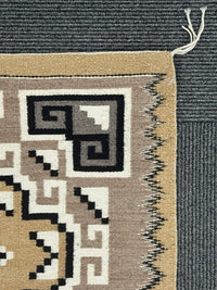 Navajo Two Gray Hills Rug By Bessie Sellers