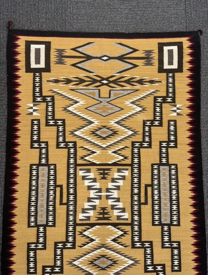 Navajo Chinle Storm Rug By Mary Benally