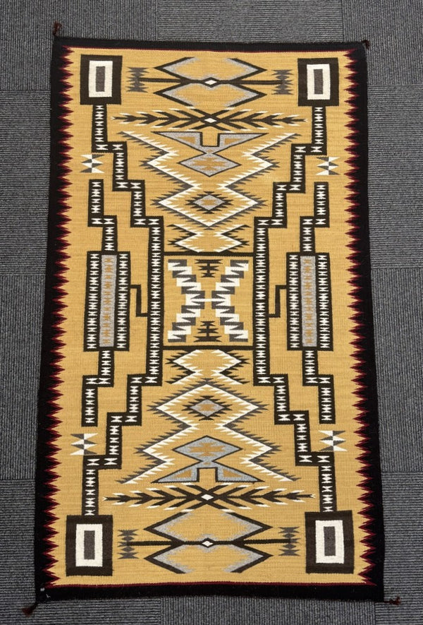 Navajo Chinle Storm Rug By Mary Benally