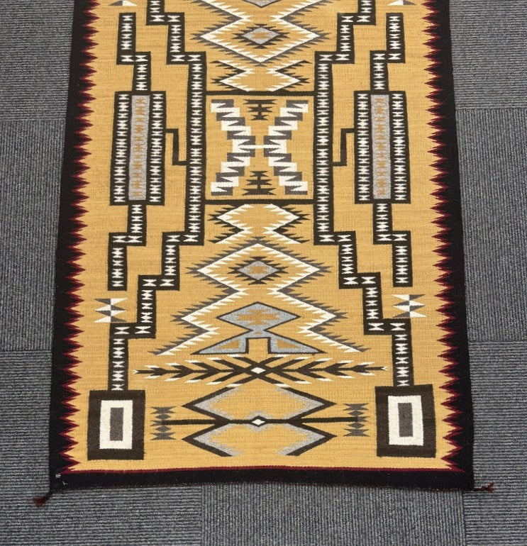 Navajo Chinle Storm Rug By Mary Benally