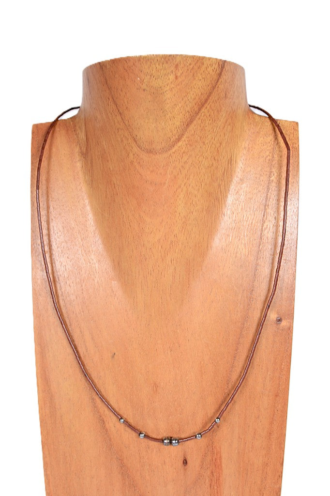 Plains Sioux Pipestone Necklace