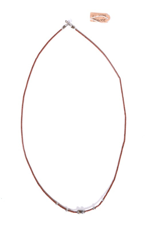 Plains Sioux Pipestone Necklace