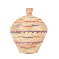 Inuit Hooper Bay Lidded Basket