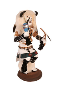 Hopi Pueblo White Buffalo Kachina Doll By Roy Fredericks