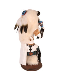 Hopi Pueblo White Buffalo Kachina Doll By Roy Fredericks