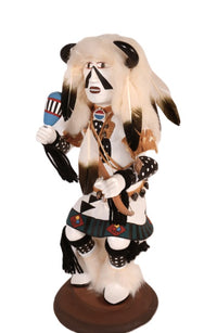 Hopi Pueblo White Buffalo Kachina Doll By Roy Fredericks