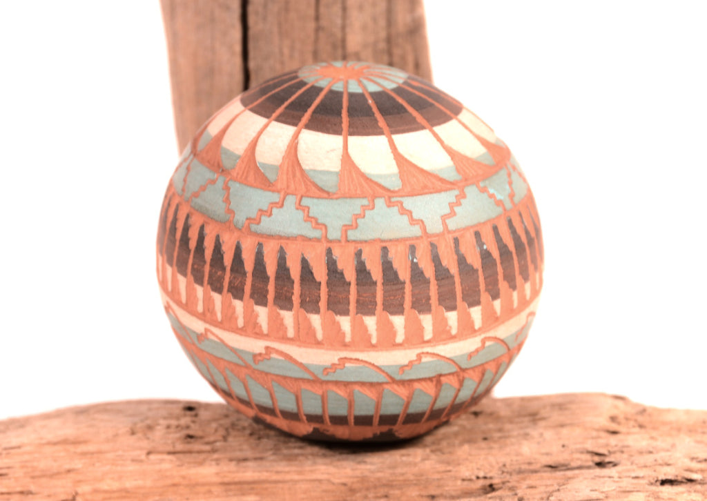 Navajo Seed Jar By Annie F Tsosie