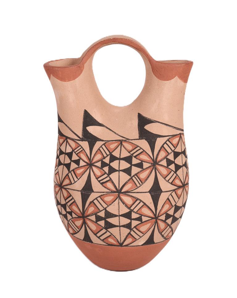 Jemez Pueblo Wedding Jar Pottery By D. Toya