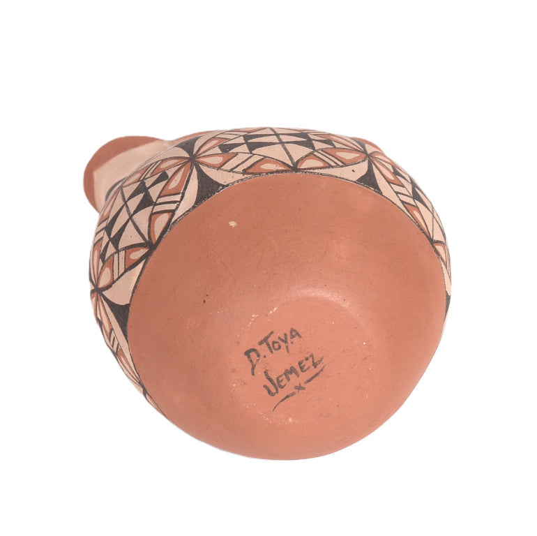 Jemez Pueblo Wedding Jar Pottery By D. Toya