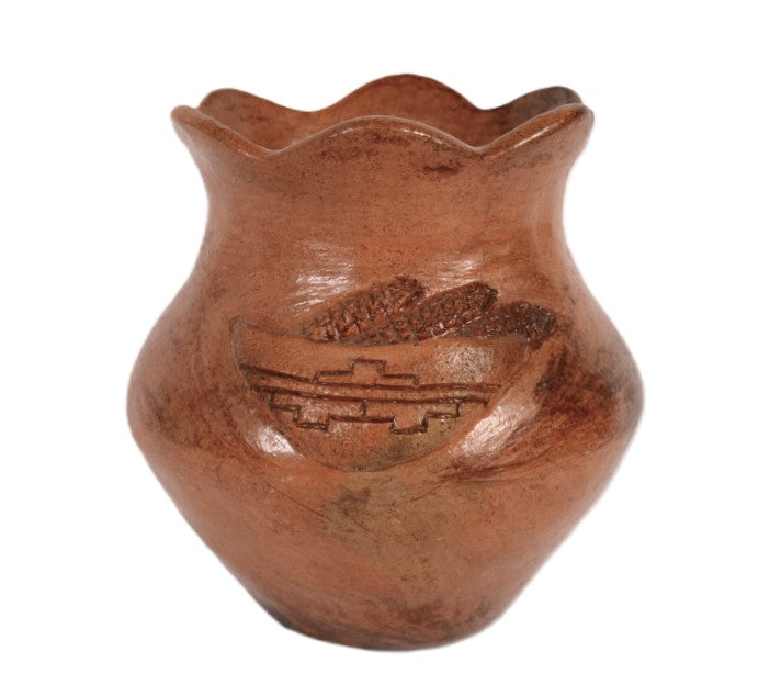 Navajo Pitch Pot Pottery By K.J.