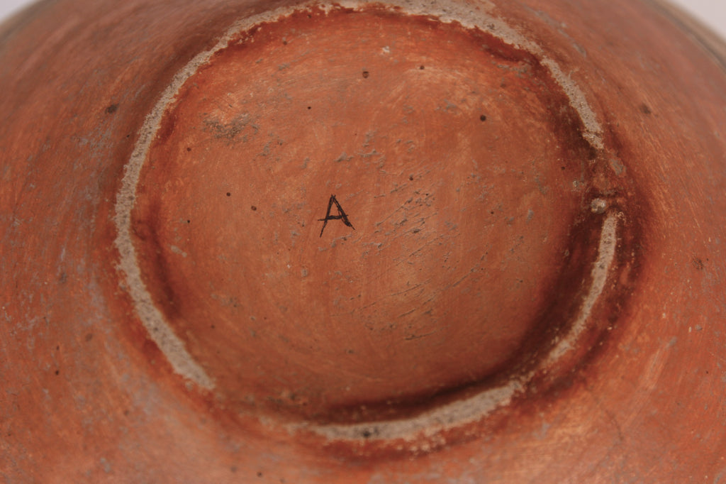 Acoma Pueblo Black on White Olla Pottery Jar
