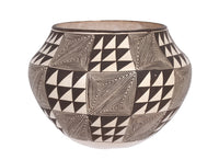 Acoma Pueblo Black and White Pottery By Francis Pasewal