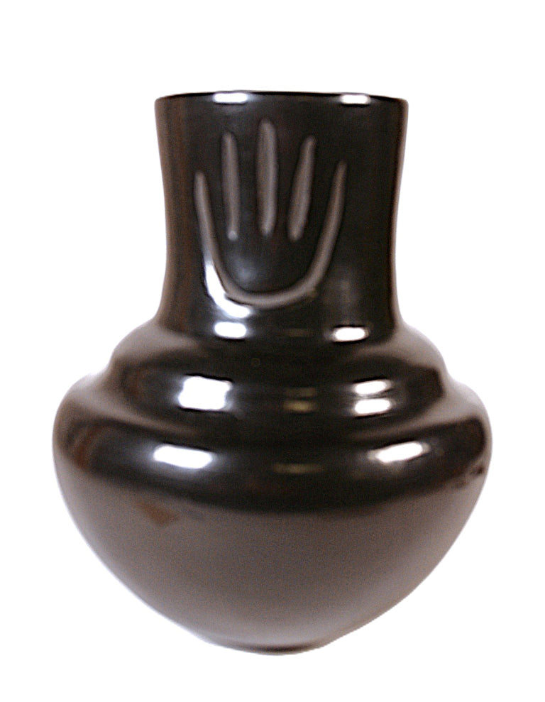 Santa Clara Pueblo Water Jar Pottery By Madeline Tafoya