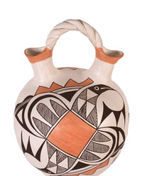 Acoma Pueblo Wedding Jar Pottery By Eva Histia