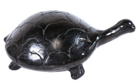 Mexico Blackware Turtle Pottery By Dona Rosa