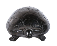Mexico Blackware Turtle Pottery By Dona Rosa