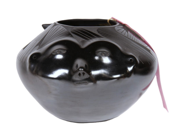 Mexico Blackware Effigy Pottery By Jesus Quezada