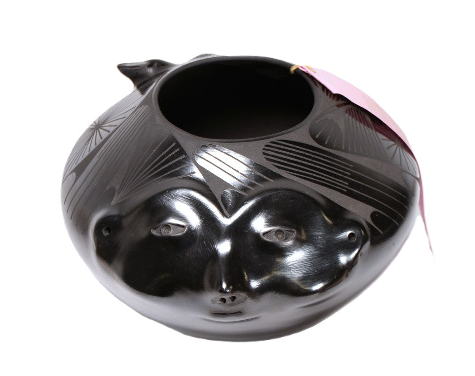 Mexico Blackware Effigy Pottery By Jesus Quezada