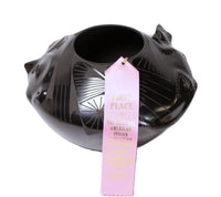 Mexico Blackware Effigy Pottery By Jesus Quezada