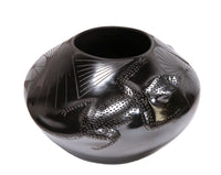 Mexico Blackware Effigy Pottery By Jesus Quezada
