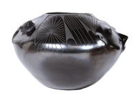 Mexico Blackware Effigy Pottery By Jesus Quezada