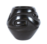 Santa Clara Pueblo Black Pottery By Stella Chavarria