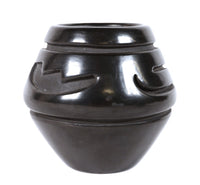 Santa Clara Pueblo Black Pottery By Stella Chavarria