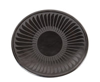 San Ildefonso Pueblo Black Pottery Plate By Blue Corn