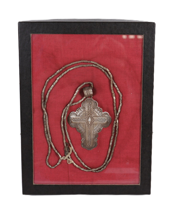 Navajo Trade Cross Necklace