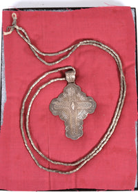 Navajo Trade Cross Necklace