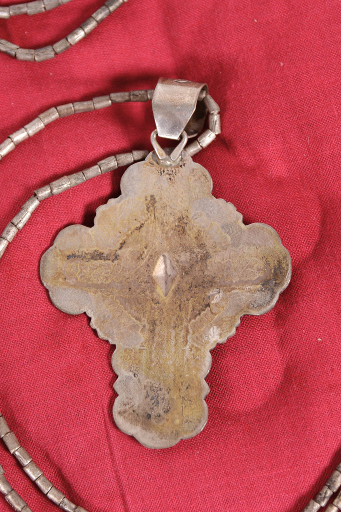 Navajo Trade Cross Necklace
