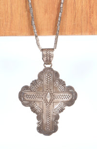 Navajo Trade Cross Necklace